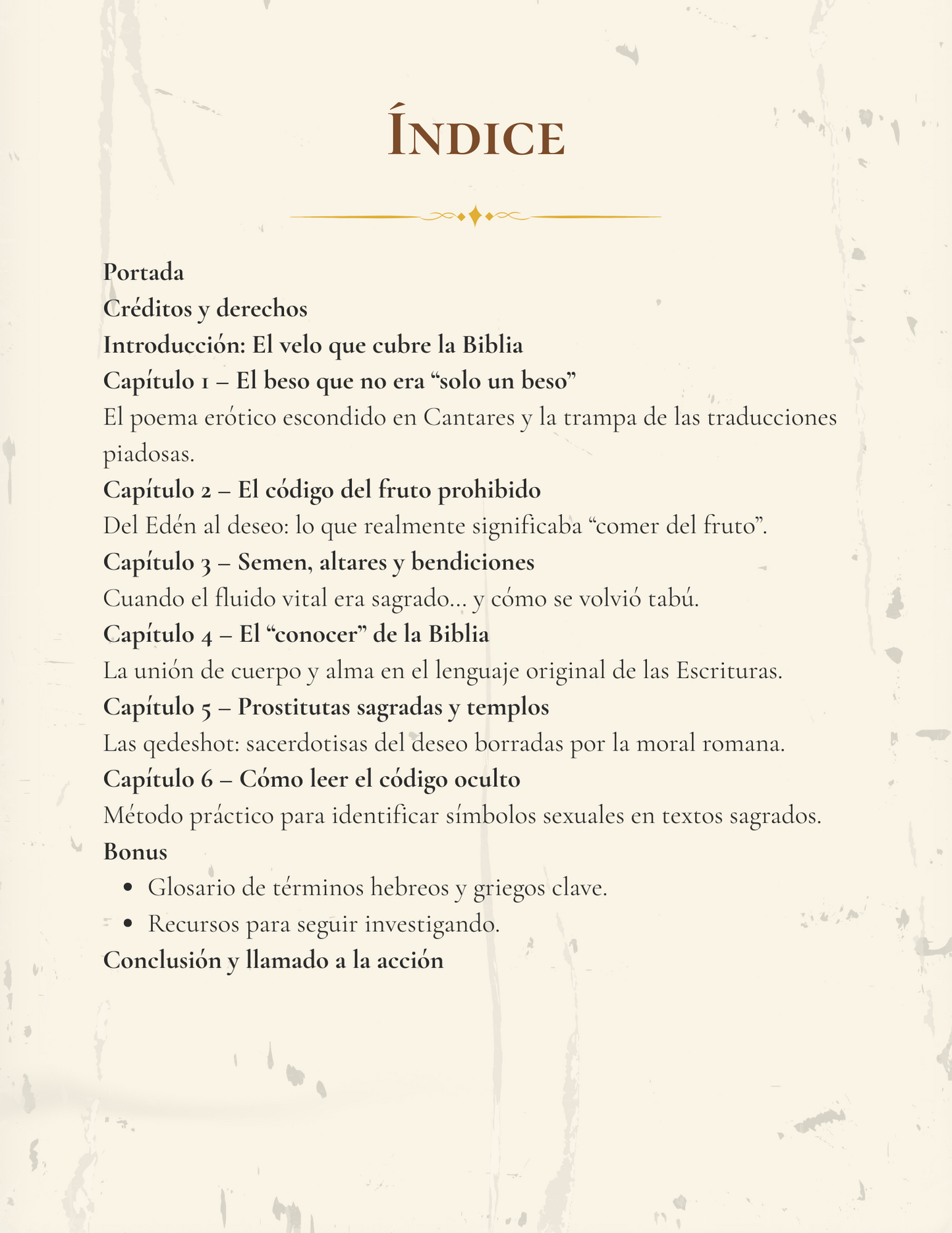 Significados Ocultos del Deseo Sagrado en la Biblia