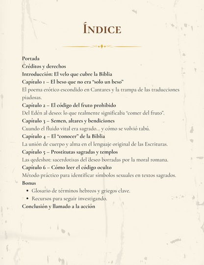 Significados Ocultos del Deseo Sagrado en la Biblia